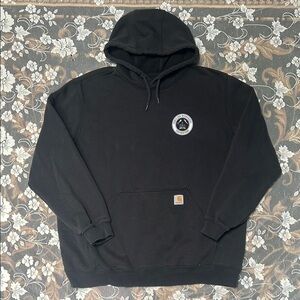 Carhartt Unisex Original Fit Logo Graphic Sweatshirt Hoodie